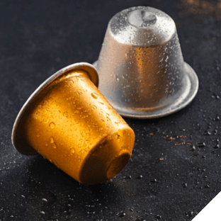 Capsules 100% Aluminium